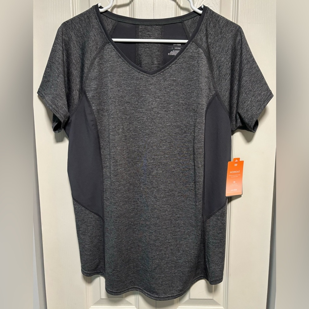 NWT Tek Gear V-Neck DryTek Workout Shirt
